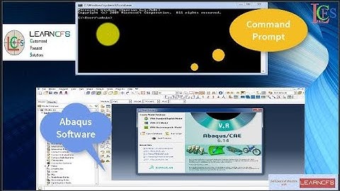 How to open Abaqus CAE software using Command Prompt ?