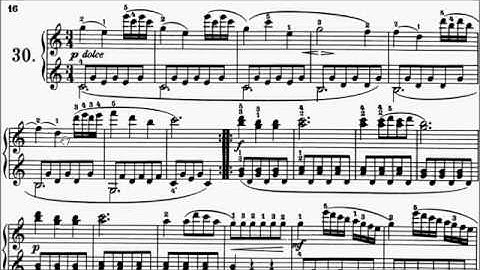 Con Brio Exam (CBE) Preliminary Czerny Op.599 No.30 Sheet Music