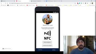 Global COVID Hackathon - NFC TAG manager presentation screenshot 4