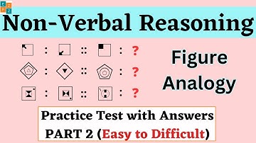 PART 2 || Figure Analogies Quiz Challenge | Test Your Visual Reasoning Skills With These Puzzles