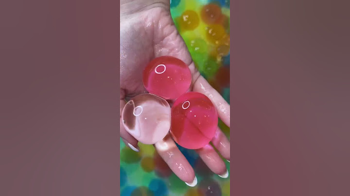 Giant orbeez!
