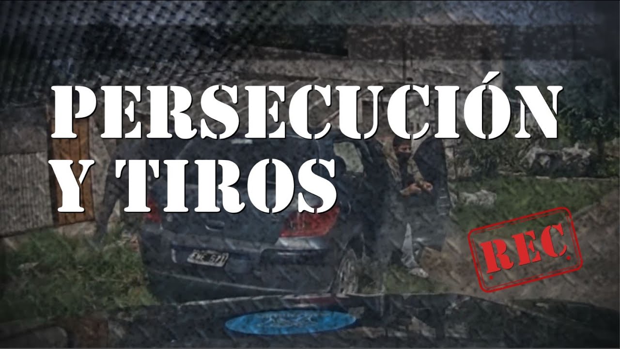 PERSECUCIÓN Y TIROS - UN TREN SE LLEVA PUESTO AL AUTO - #REC