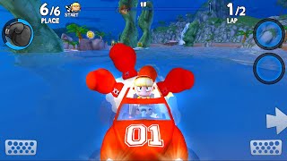 Beach Buggy Racing 2 | Roxie Roller Test Christmas Car | Candy car screenshot 4