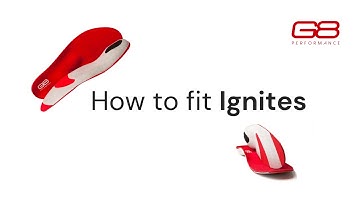 Fitting G8 Performance Ignite – Custom Heat Moldable Orthotic Insoles