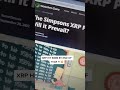 XRP price prediction by Simpsons! #shorts