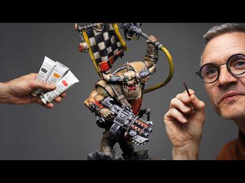 The New Orc Warboss | A John Blanche Tribute