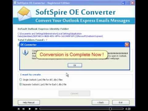 Convert Configured DBX to PST with DBX to PST Converter