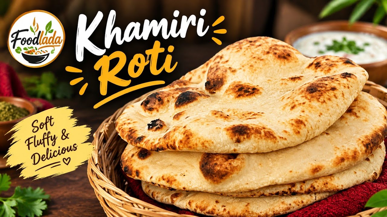 Khaminiri Roti Khamiri Roti Recipe | Tandoori Roti Recipe | how to make khamiri roti ...