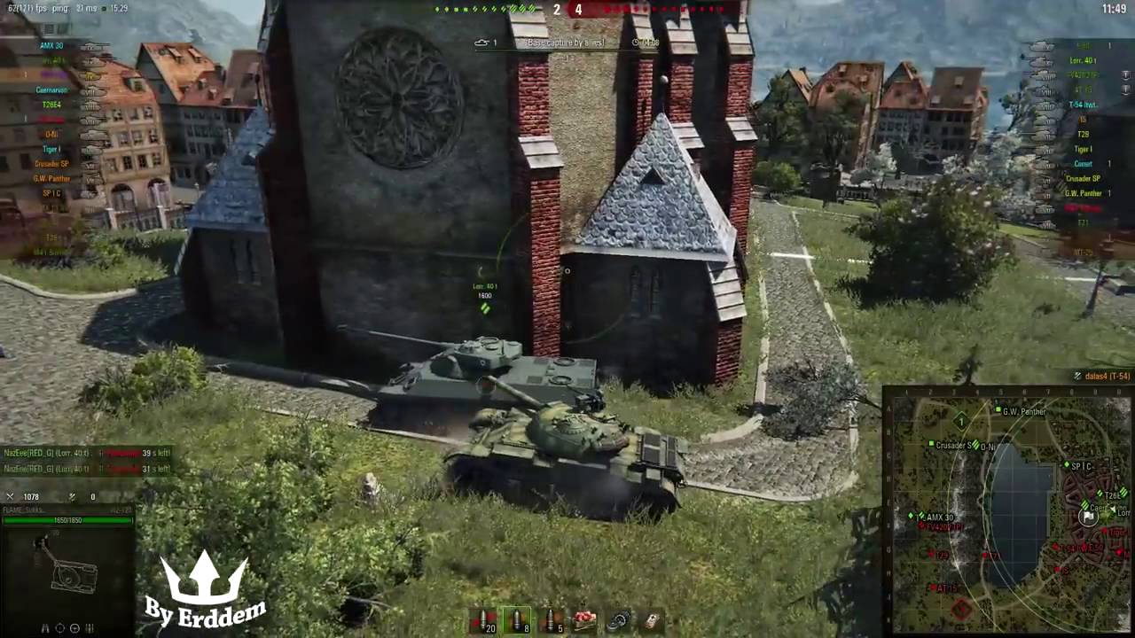 Compte World Of Tanks EU – Unicum 8900 WoT – Chars Rares : 260, FV183, BZ-72, KPZ07, Lion