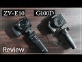 Panasonic DC-G100DとSONY ZV E10の違いを比較してみた