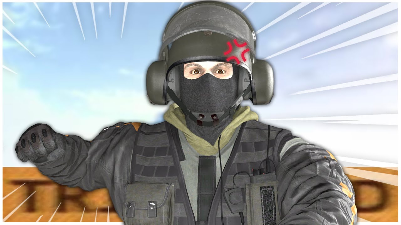 TRIGGERED Rainbow Six Siege Moments YouTube