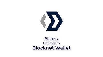 Transfer BLOCK out of Bittrex Instructions for U.S. Customers