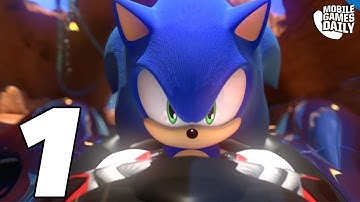 SONIC RACING - Gameplay Part 1 - Apple Arcade Game (iOS Android)