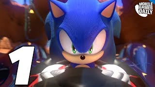 SONIC RACING - Gameplay Part 1 - Apple Arcade Game (iOS Android) screenshot 2
