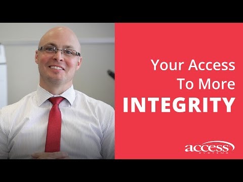 Integrity: An Access Systems Culture Pillar