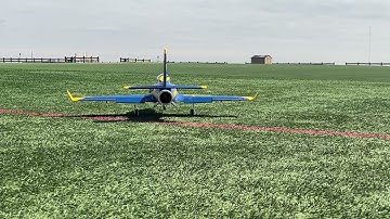 Flicker LED Afterburner Eflite Viper 70mm - video #1