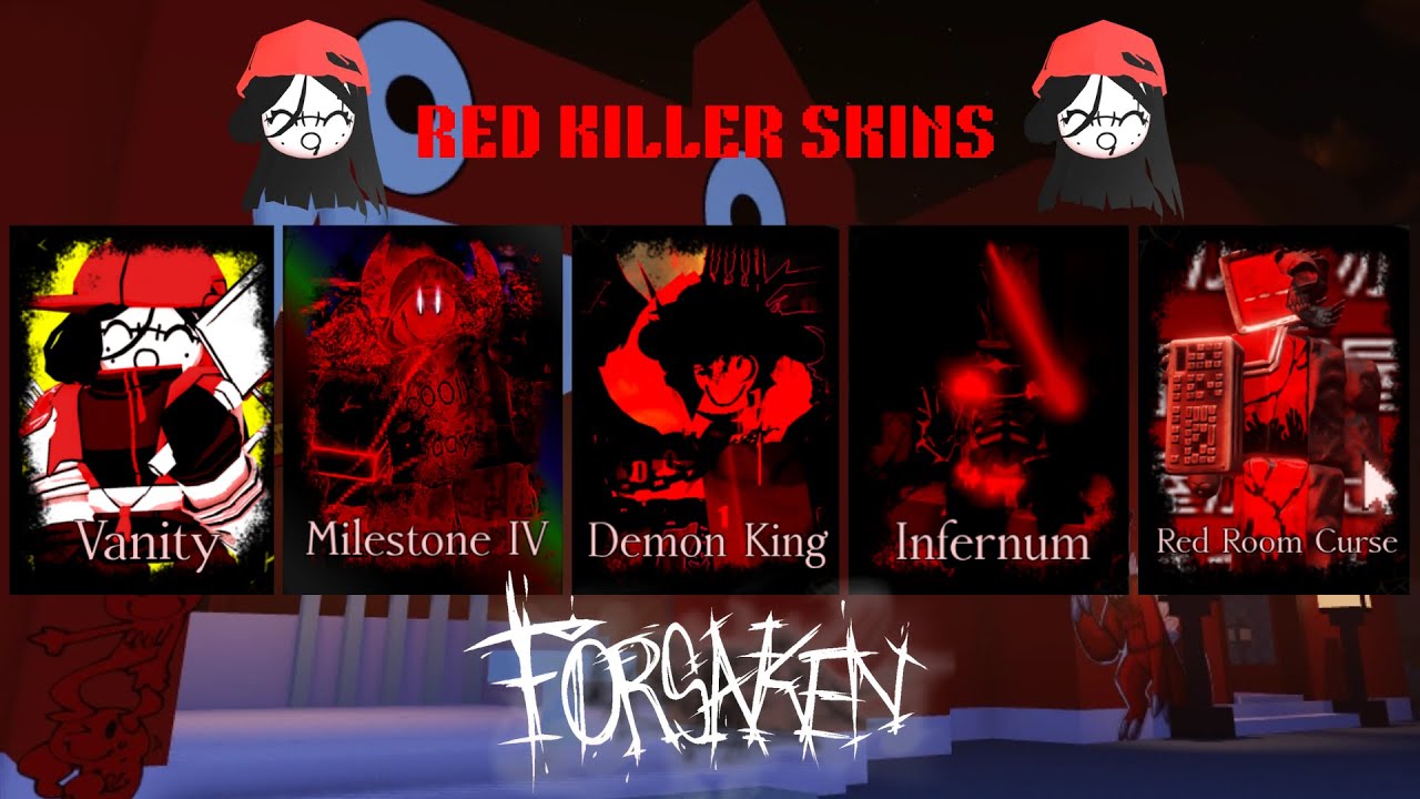 Server Wiping With RED KILLER SKINS (Forsaken)