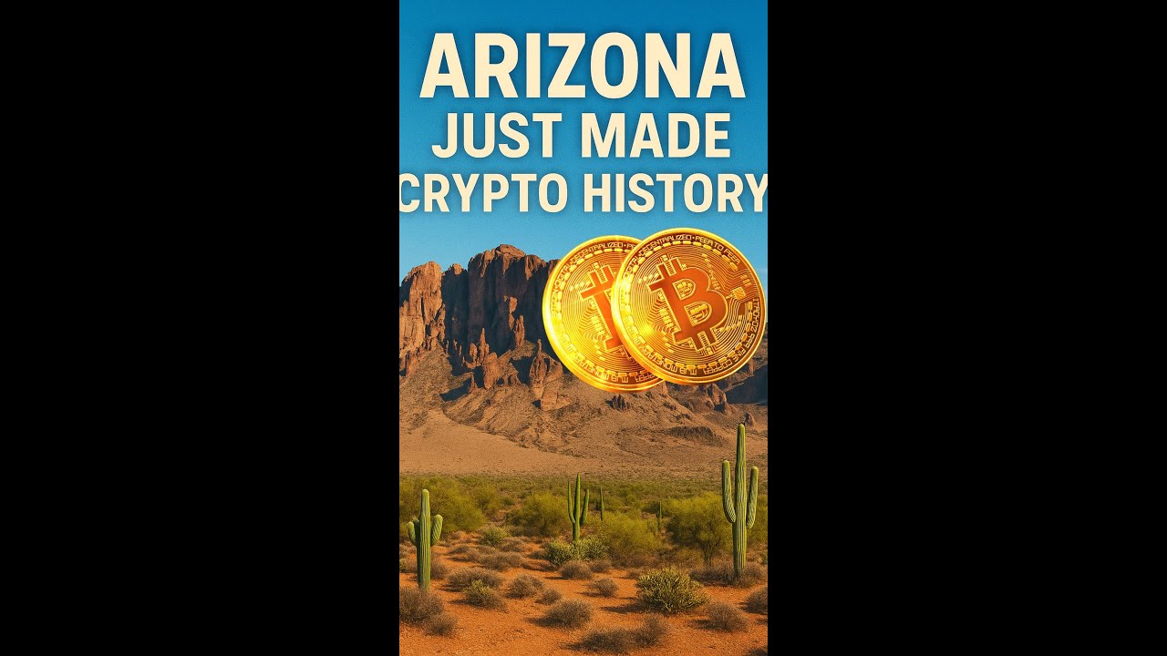 Arizona Just Made Crypto History 🏛️💸