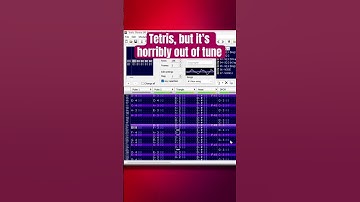 Tetris, But It’s Horribly Out Of Tune #famitracker