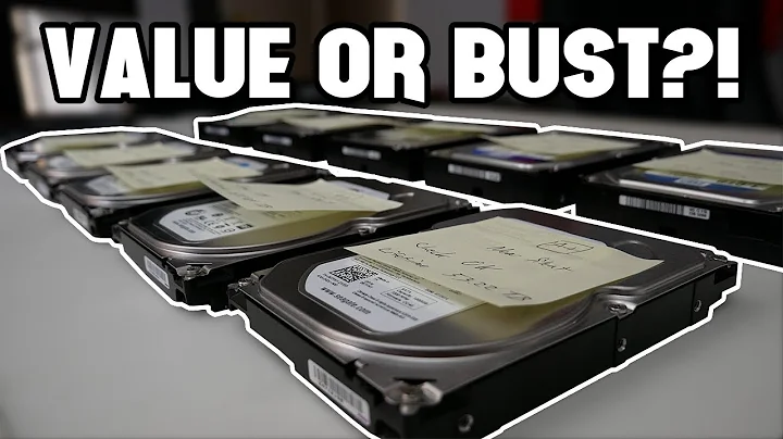I Bought 10 Used Hard Drives for $100... Here's How it Turned Out