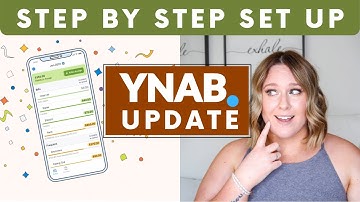How to Setup Your Budget in the YNAB App | NEW JULY 2021 UPDATE | YNAB budget for beginners PART 1