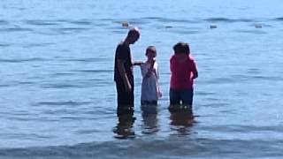 Gabe's baptism