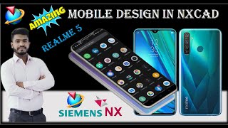 UGNX (NXCAD) Tutorial || Mobile Design in UGNX with Textures || Realme 5 || Sanket Kathiwale