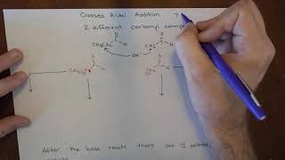 Crossed Aldol Scheme