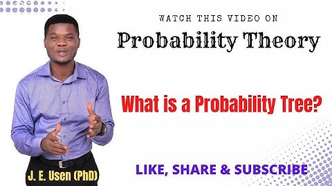 Probability Theory | Part 1 | How to Develop a Probability Tree.