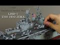 Decorating deck with 3D print kit equipment - USS LHD-7 IWO JIMA