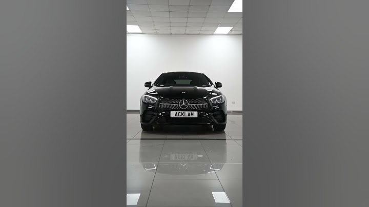 The all new E-Class Coupe 🖤