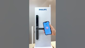 Philips DDL611S-5HBS: Siêu phẩm khóa thông minh cho hệ cửa nhôm mở khóa từ xa vô cùng tiện lợi.