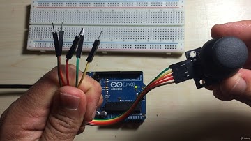 Arduino Tutorial: Joystick LED Matrix Game   Part 1   Getting Readings from a Joystick