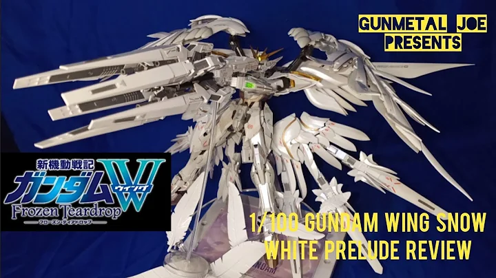 WING GUNDAM SNOWHITE PRELUDE 1/100 SUPERNOVA REVIEW PART 1 (tagalog)