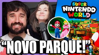 NOVO PARQUE DO MARIO EM ORLANDO | Super Nintendo World