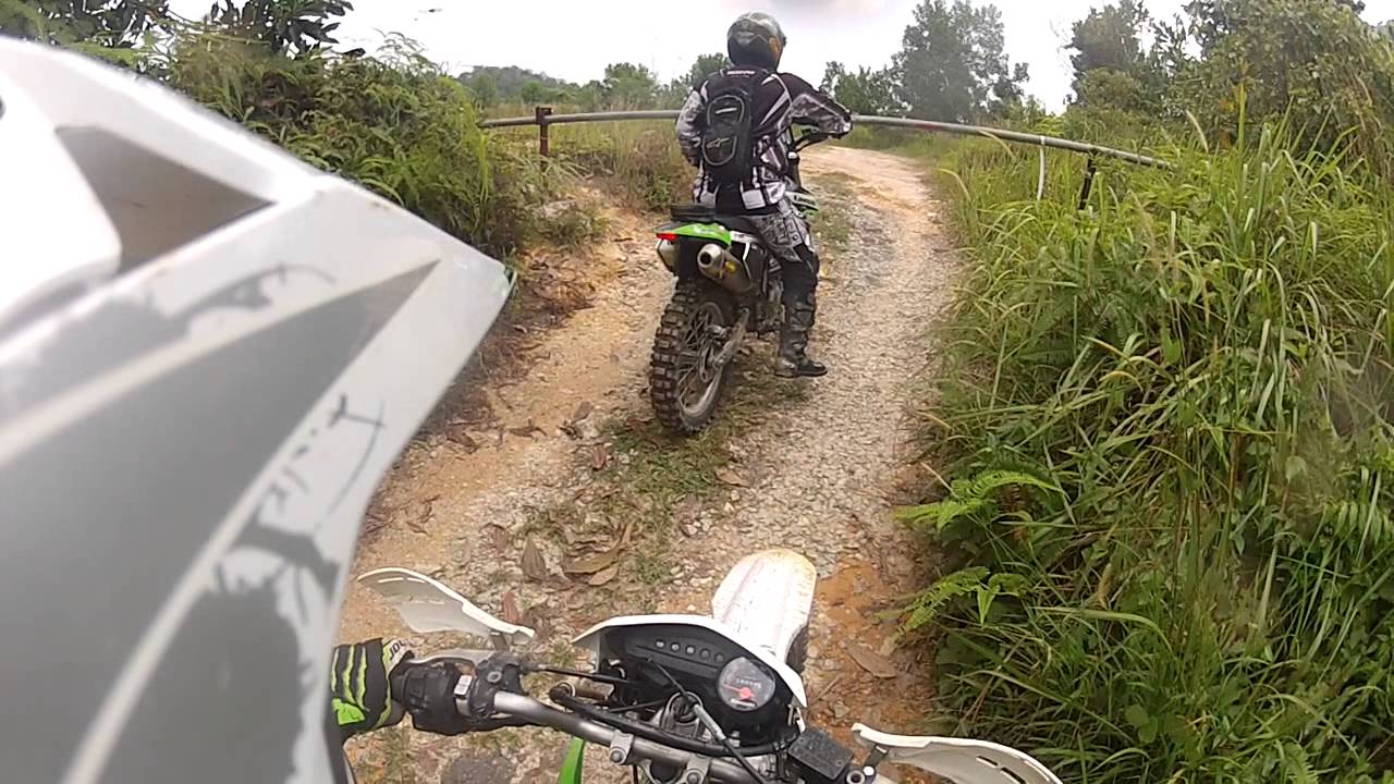 Trail Klx250 Vs Klx150 YouTube Trail Klx250 Vs Klx150 YouTube
