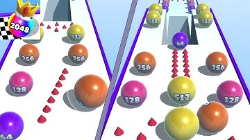 Ball Merge 2048 (IOS, Android) | Gameplay All Levels | Level 16-18