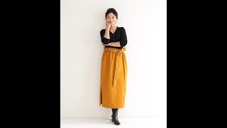 TP047 ストレートタックスカート 作り方動画 型紙 how to make