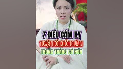 7 Điều Kiêng Kỵ Tuyệt Đối Không Được Làm Trong Tháng 7 Cô Hồn Âm Lịch Kẻo Chế.t Cả Nhà #shorts