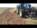 Aratro coltivatore mascoli a 12 dischi entro e fuorisolco su pietre new holland t7 210 disc plough