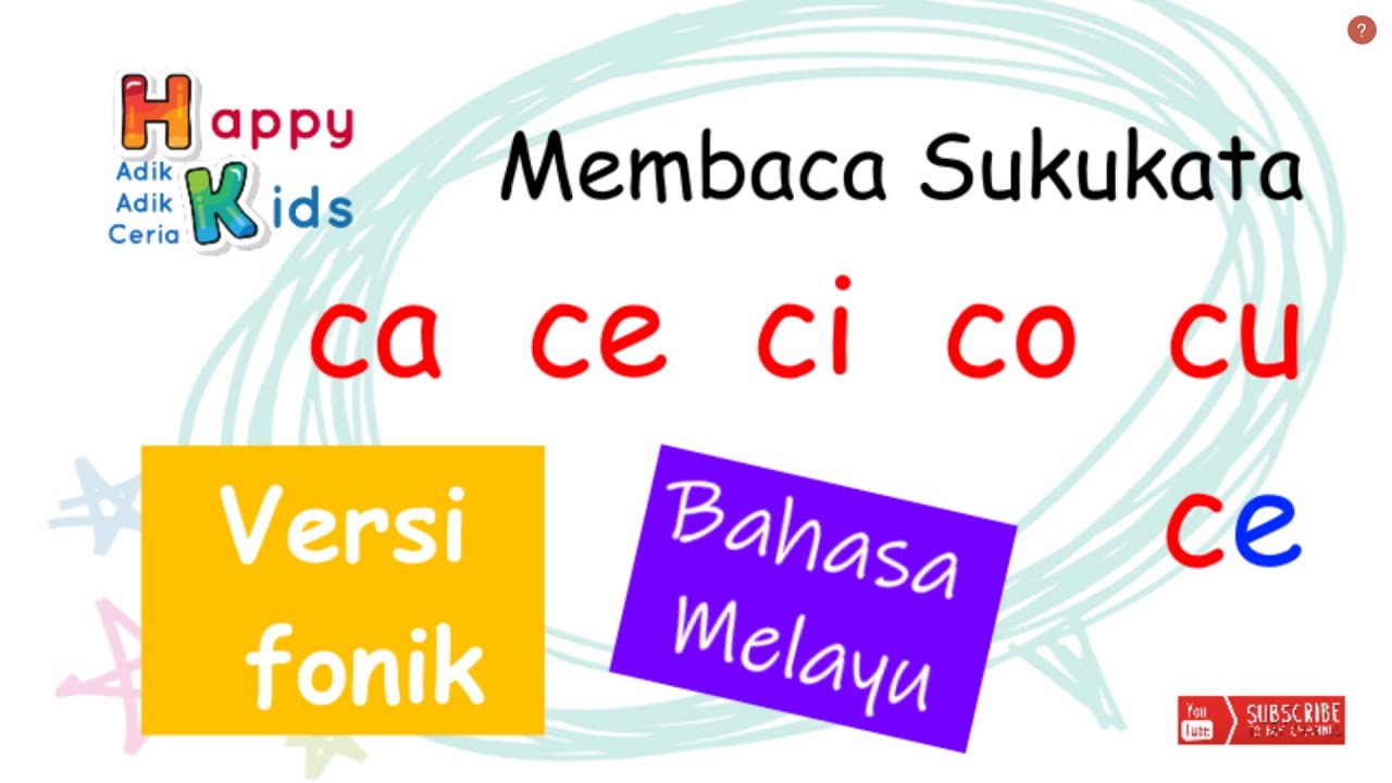 Da De Di Do Du De Versi Fonik Dalam Bahasa Melayu Youtube