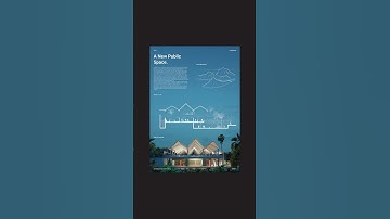 Presentation Board Ideas for Architecture #architecture #photoshop #portfolio