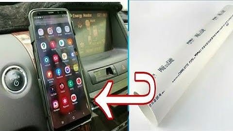 how to make mobile case stand on car by yourself from pvc pipe at home .