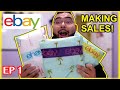 REAL FIRST Week Sales | Growing My Ebay Business Ep 1