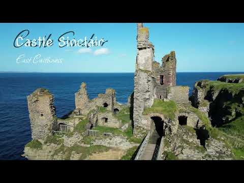 Sinclair Castle - East Caithness - Scotland | 4K | DJI Mini 3 Pro
