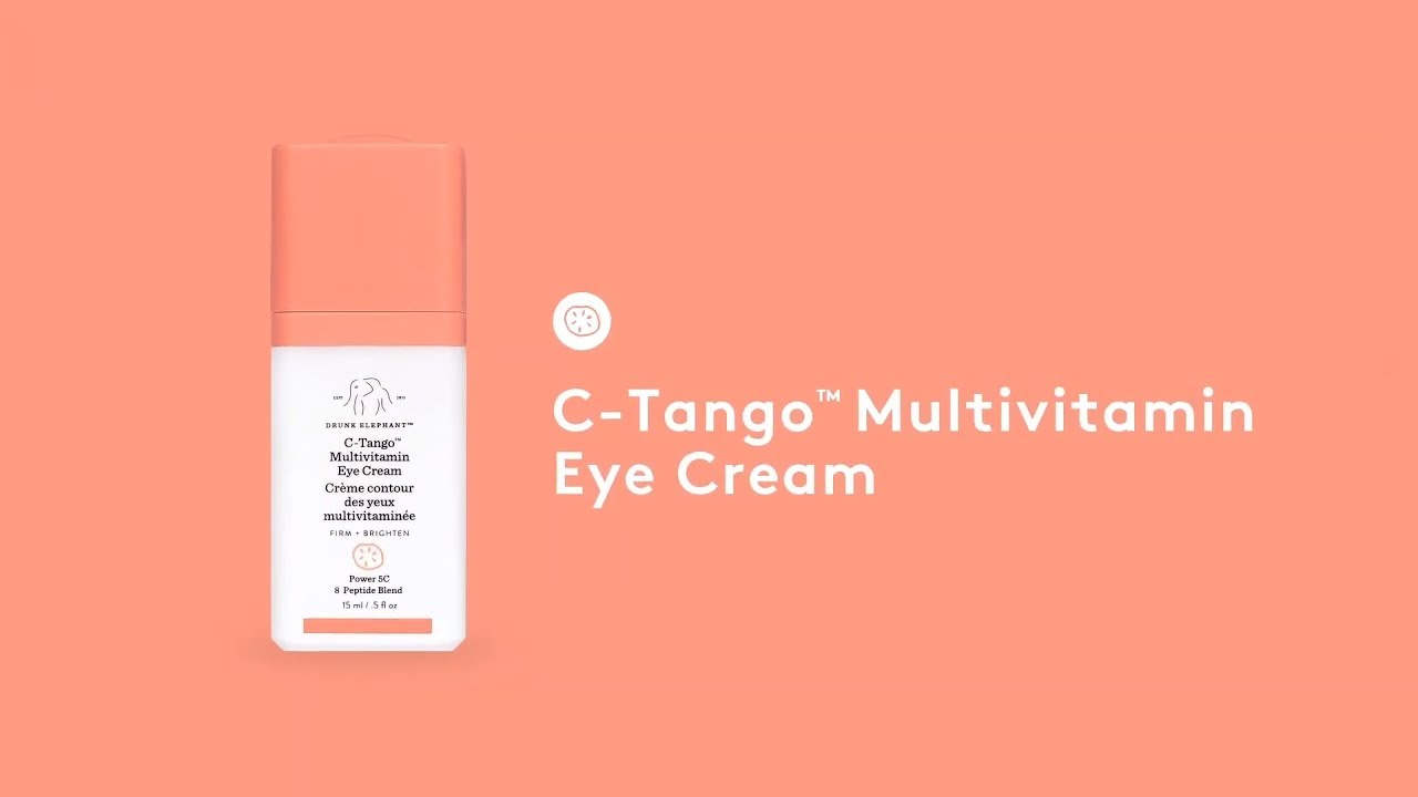 Learn About CTango MultiVitamin Eye Cream by Drunk Elephant YouTube