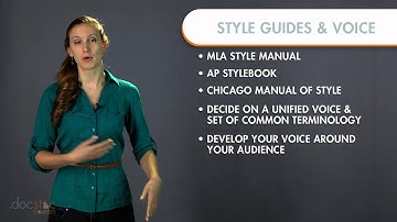 Creating A Style Guide & Voice - Business Writing & Grammar
