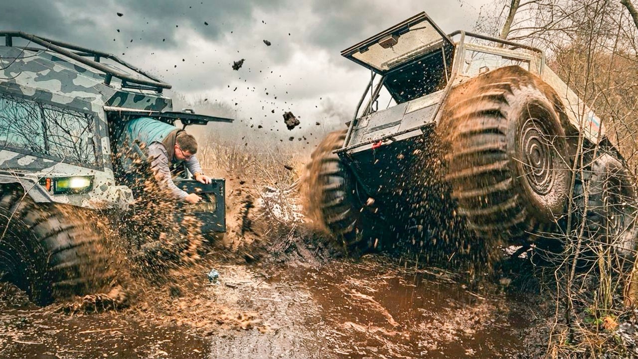ОН УДЕЛАЛ ВСЕХ! Вездеходы, багги и переломка ТОНУТ В БОЛОТЕ оффроуд битва