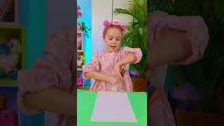 The Rainbow Heart! 🖍️✨ Fun Crayon Challenge! ❤️