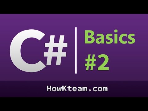 [Khóa học lập trình C# Cơ bản] - Bài 2: Cấu trúc lệnh cơ bản | HowKteam